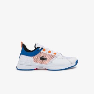 Lacoste AG-LT21 Tennis Shoes White/Orange | MAP-264135