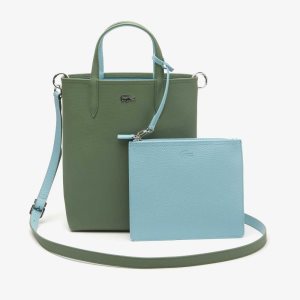 Lacoste Anna Reversible Coated Canvas Tote Bag Frene Littoral | ARX-143708