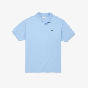 Lacoste Big Fit Cotton Petit Pique Polo Blue | HLT-857043