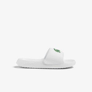 Lacoste Croco 1.0 Slides White/Green | RBW-182934