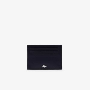 Lacoste Fitzgerald Leather Card Holder Peacoat | PBV-230516