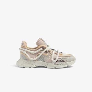 Lacoste L003 Active Runway Sneakers Off White/Off White | YNE-741830