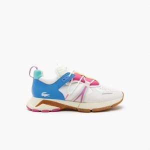 Lacoste L003 Eco Sneakers White/Pink | CHO-532179