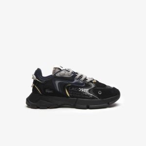 Lacoste L003 Neo Sneakers Blk/Nvy | YER-128963