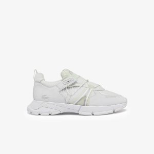 Lacoste L003 Sneakers White/White | PHN-341896