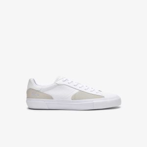 Lacoste L006 Leather Sneakers White/White | LXW-851476