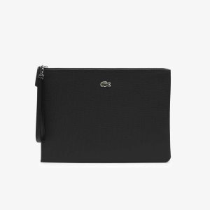 Lacoste L.12.12 Clutch Purse Black | WCS-341672