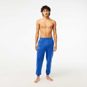 Lacoste Lightweight Lounge Pants Blue | KTF-761840