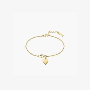 Lacoste Love My Croc Bracelet Gold | BCU-615370