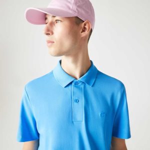 Lacoste Movement Ultra Light Pique Polo Blue | WQV-205813