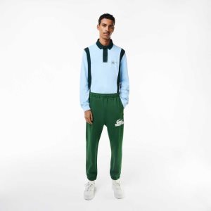 Lacoste Organic Cotton Track Pants Green | MTL-872059