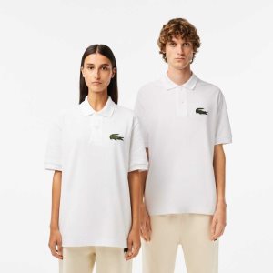 Lacoste Original L.12.12 Loose fit 80's crocodile Polo White | BSE-873649