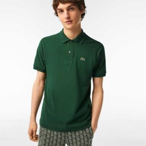 Lacoste Original L.12.12 petit pique cotton Polo Green | JCN-603215