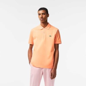 Lacoste Original L.12.12 petit pique cotton Polo Light Orange | SXH-729681