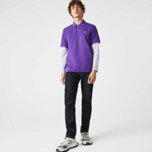 Lacoste Original L.12.12 petit pique cotton Polo Purple | TXE-921608