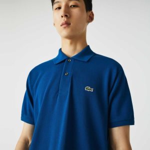 Lacoste Original L.12.12 petit pique cotton Polo Blue | UCF-439682