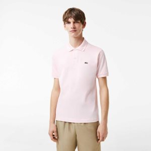 Lacoste Original L.12.12 petit pique cotton Polo Light Pink | WAC-325170