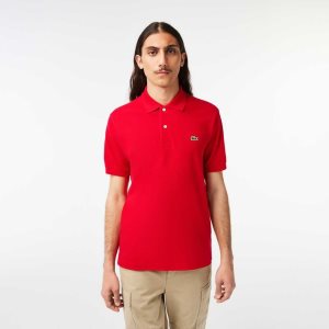 Lacoste Original L.12.12 petit pique cotton Polo Red | XSW-059186