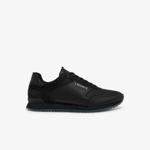 Lacoste Partner Luxe Sneakers Blk/Blk | RFQ-079462