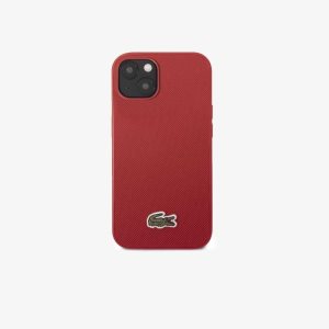 Lacoste Petit Pique Effect iPhone 14 Plus Case Red | GXP-359104