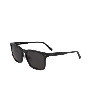 Lacoste Rectangle Acetate Paris Polo Sunglasses Havana Brn | ASD-546209