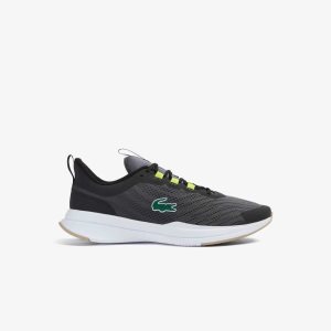 Lacoste Run Spin Sneakers Dk Gry/Blk | MTH-217658