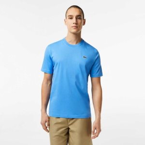 Lacoste SPORT Breathable T-Shirt Blue | EJR-473568