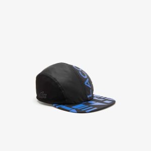 Lacoste SPORT Lightweight Cap Black / Blue | WMY-721340