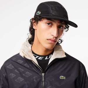 Lacoste SPORT Lightweight Cap Black | KRM-872394