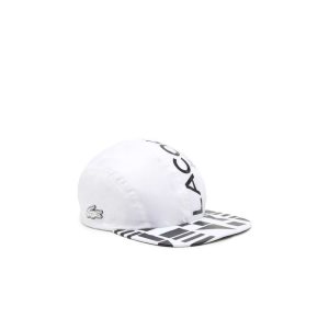 Lacoste SPORT Lightweight Cap White / Purple / Black | IMA-386920