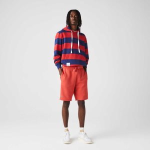 Lacoste SPORT Tennis Fleece Shorts Red | AVE-679154