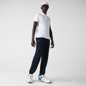 Lacoste SPORT Tennis Fleece Trackpants Navy Blue | CYK-286541