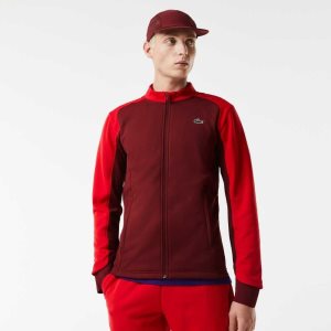 Lacoste SPORT Thermal Golf Jacket Bordeaux / Red | FSV-357401