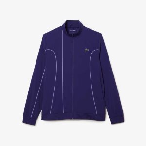 Lacoste SPORT x Novak Djokovic Ceremony Jacket Purple | CFQ-025894