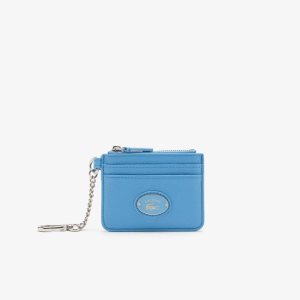 Lacoste Snap Hook Grained Leather Card Holder Argentine | YEF-610793