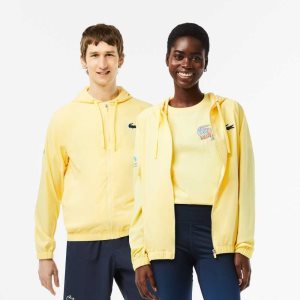 Lacoste Sport Miami Open Edition Jacket Yellow | IGB-584069