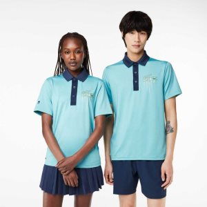 Lacoste Sport Miami Open Edition Polo Mint | SDI-725186