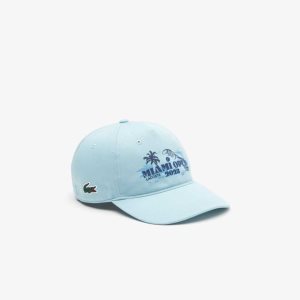 Lacoste Sport Miami Open Edition Twill Cap Mint | KFC-827096