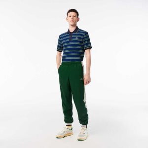 Lacoste Tennis Print Track Pants Green / White | CZU-715284