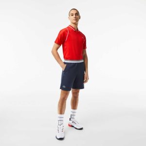 Lacoste Tennis x Daniil Medvedev Mesh Shorts Blue | CGE-237984