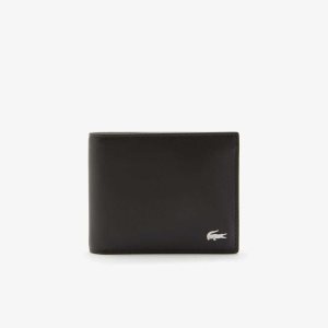 Lacoste Wallet And Matching Key Ring Gift Set Dark Brown | XWN-382546