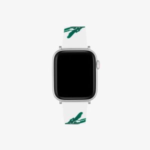 Lacoste White Strap For Apple Watch White | TRB-139652