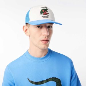 Lacoste x Netflix Cap Blue | XKZ-037951