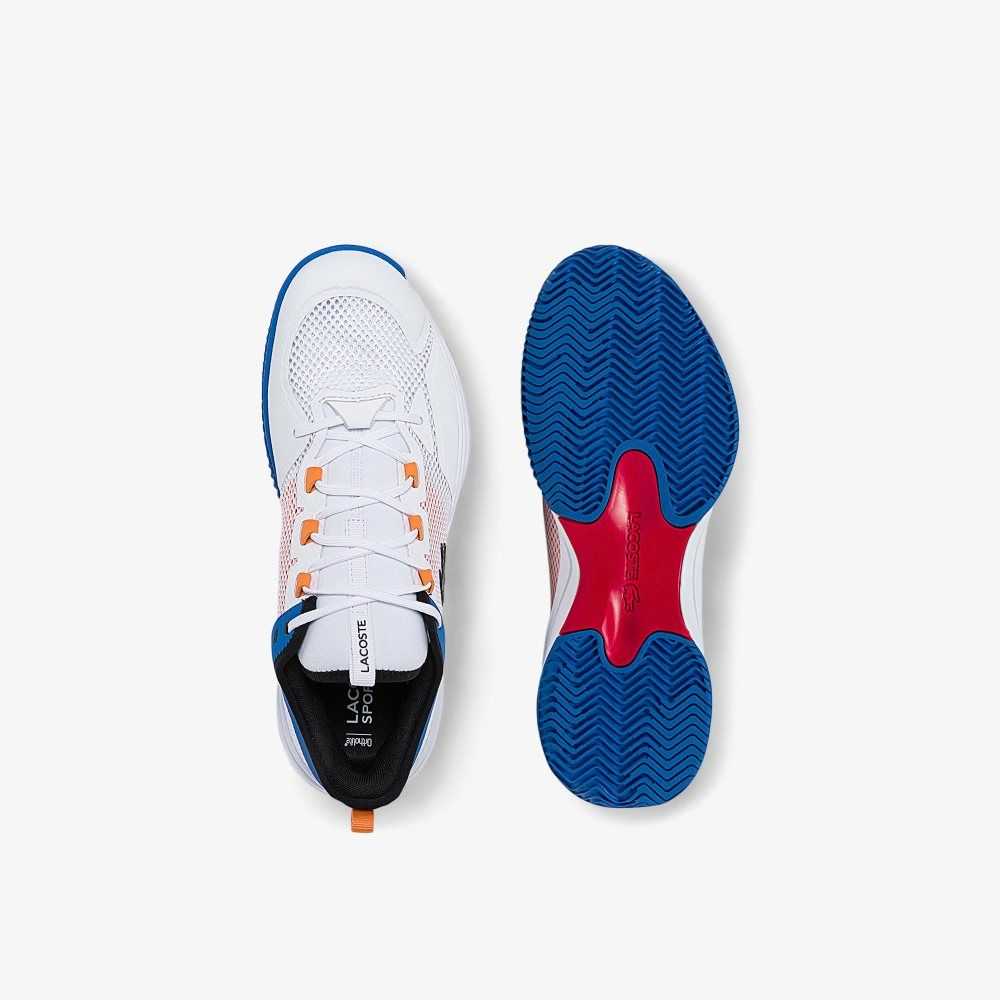 Lacoste AG-LT21 Tennis Shoes White/Orange | MAP-264135