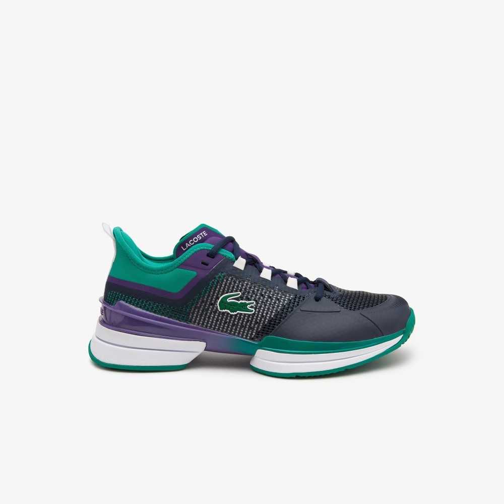 Lacoste AG-LT21 Ultra Tennis Shoes Blk/Trqs | AJF-872905