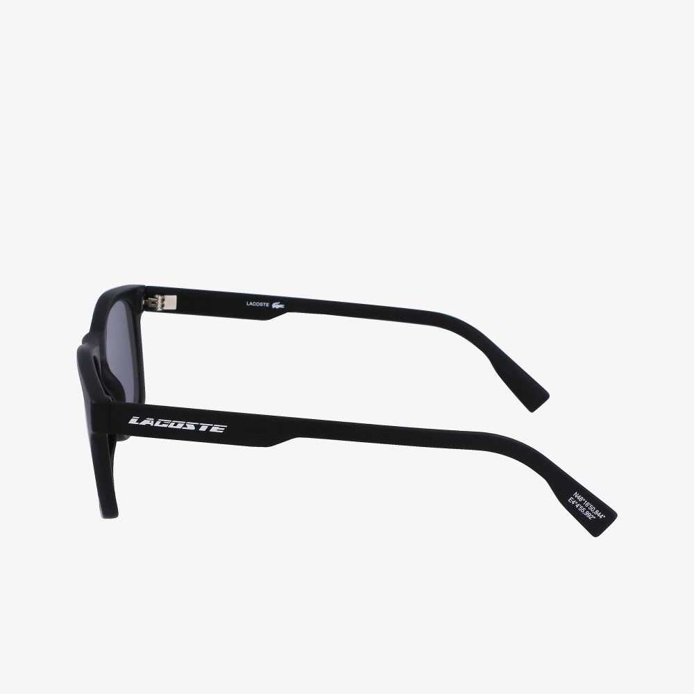 Lacoste Active Sunglasses Black/Blue | UDQ-420798