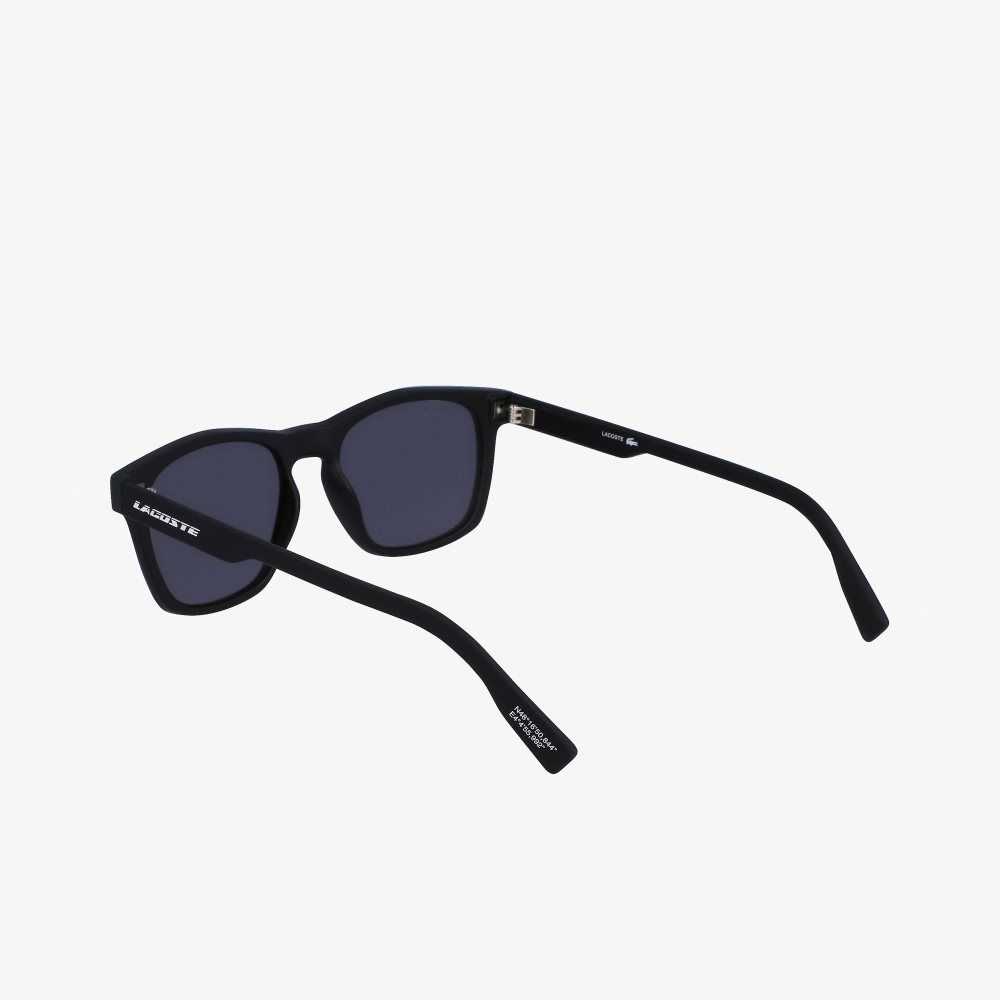 Lacoste Active Sunglasses Black/Blue | UDQ-420798