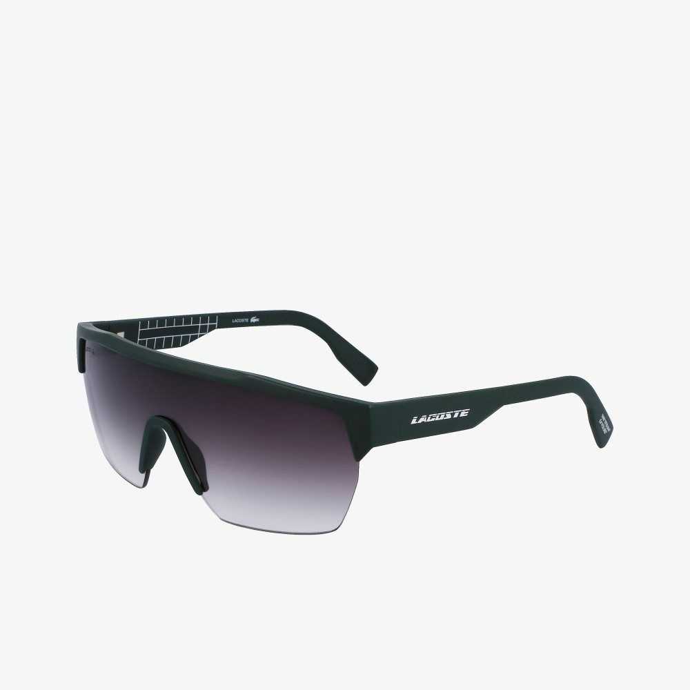 Lacoste Active Sunglasses Matte Green | CUH-360159