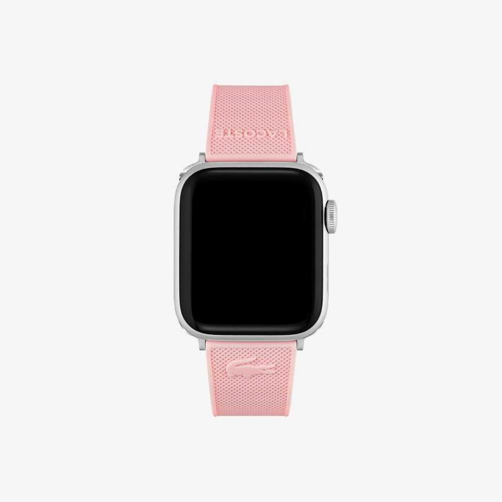 Lacoste Apple Watch Strap Black | NHT-907548