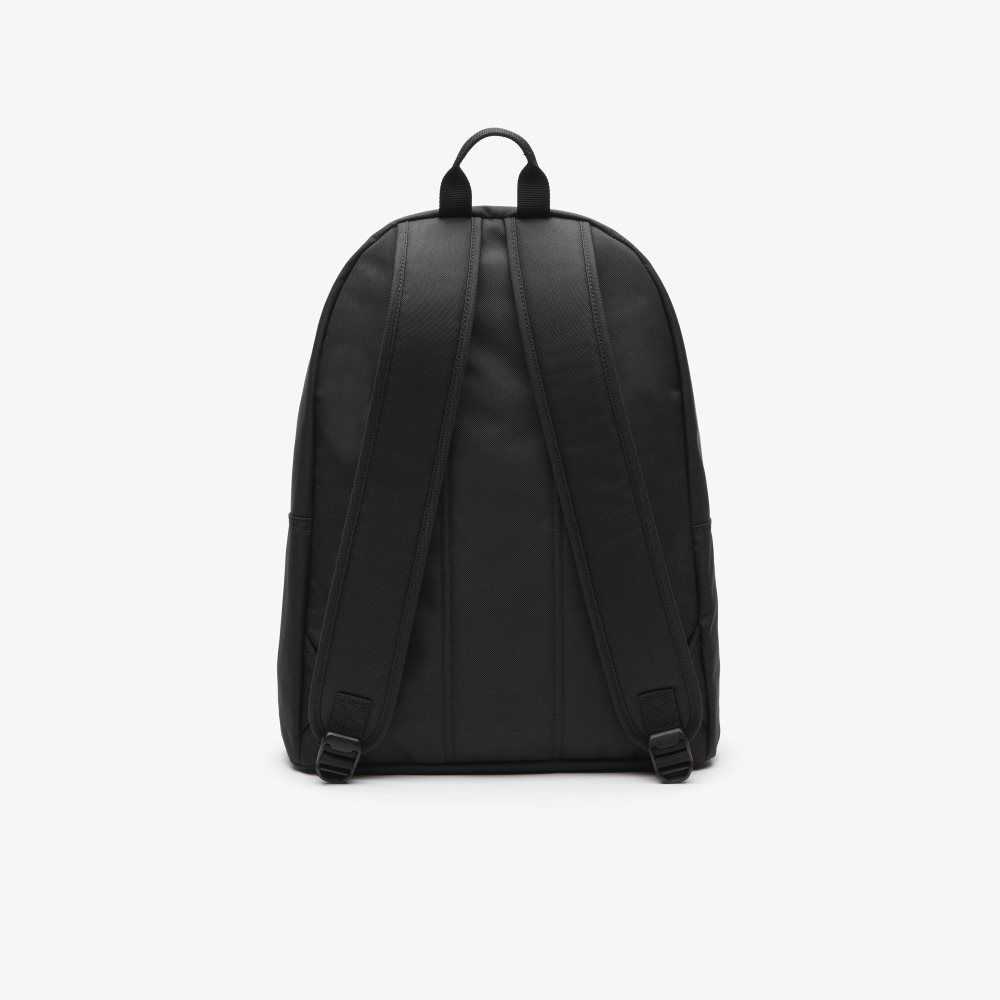 Lacoste Backpack with Laptop Pocket Black | KBQ-230895